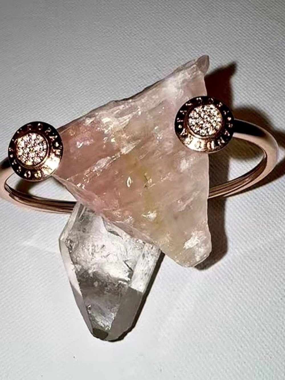 Authentic Pandora Signature Rose Gold Open Bangle Size 1 16cm